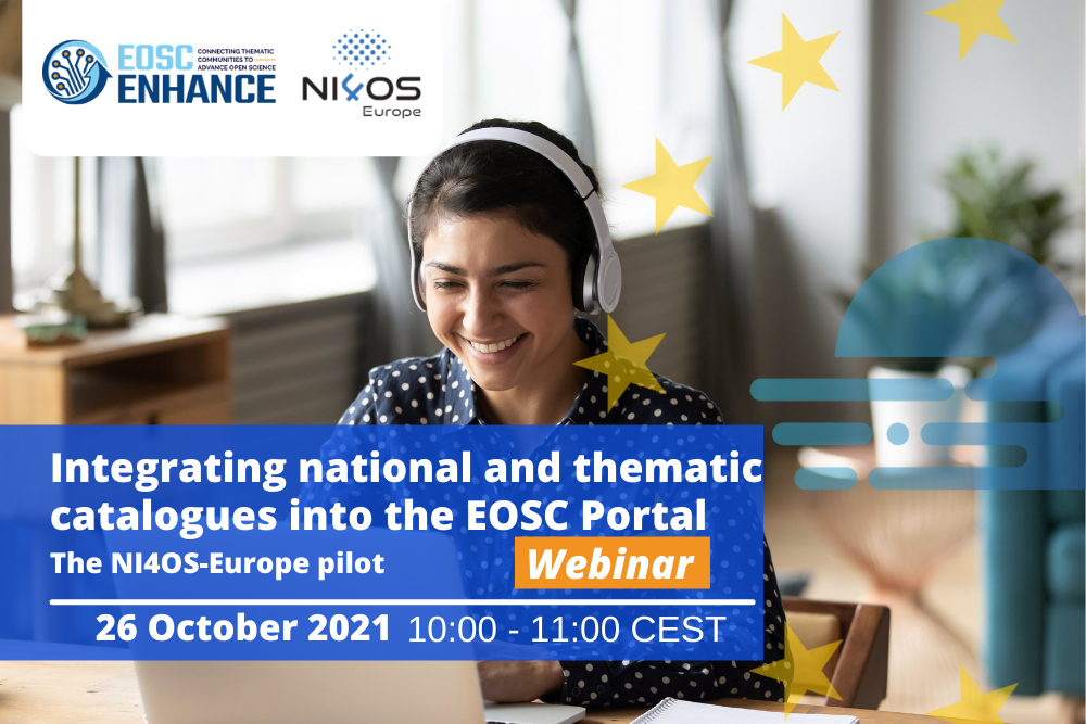 Webinar - Integrating national and thematic catalogues into the EOSC Portal: the NI4OS-Europe pilot