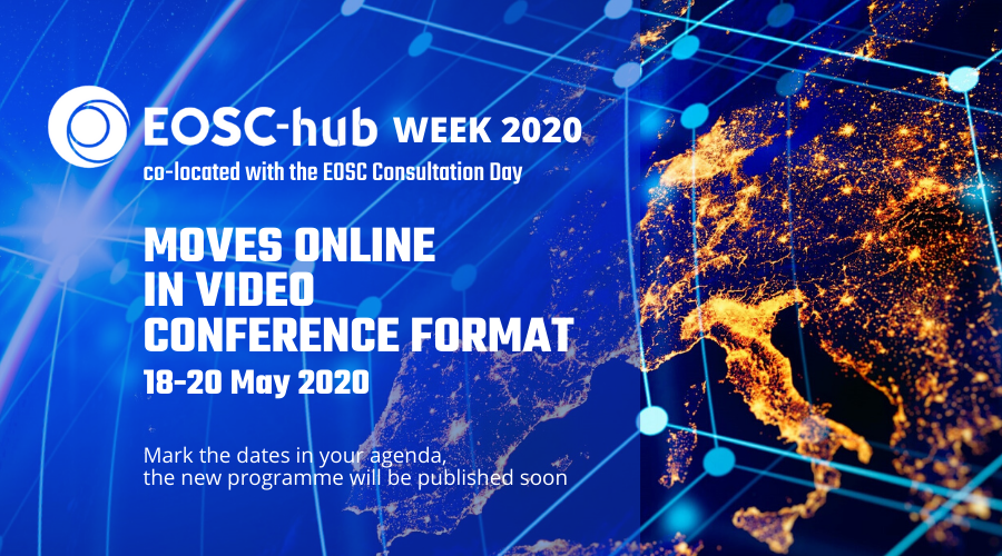 EOSC-Hub Week 2020 goes virtual