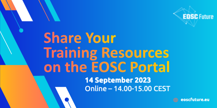 Share your Training Resources on the EOSC Portal
