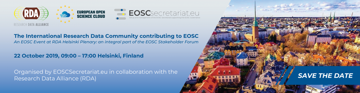 The International Research Data Community Contributing to EOSC