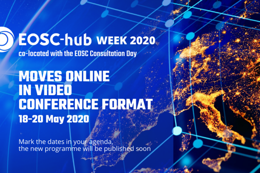 EOSC-Hub Week 2020 goes virtual