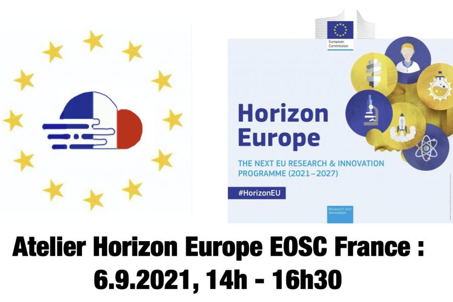 EOSC France Horizon Europe Workshop, September 6, 2021