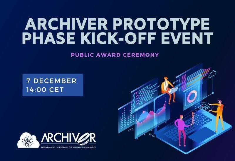 ARCHIVER Prototype Phase Kick-off Event